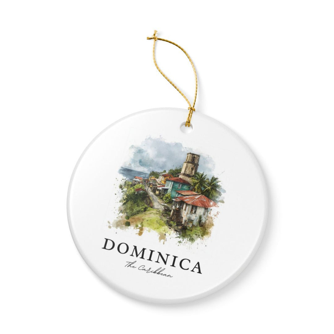 Dominica Ornament: Unique Dominica Souvenir, Dominica Xmas Decor, and Authentic Dominica Gift