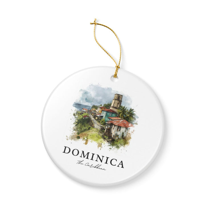 Dominica Ornament: Unique Dominica Souvenir, Dominica Xmas Decor, and Authentic Dominica Gift