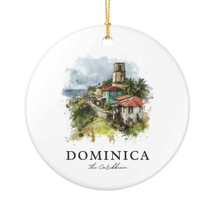 Dominica Ornament: Unique Dominica Souvenir, Dominica Xmas Decor, and Authentic Dominica Gift