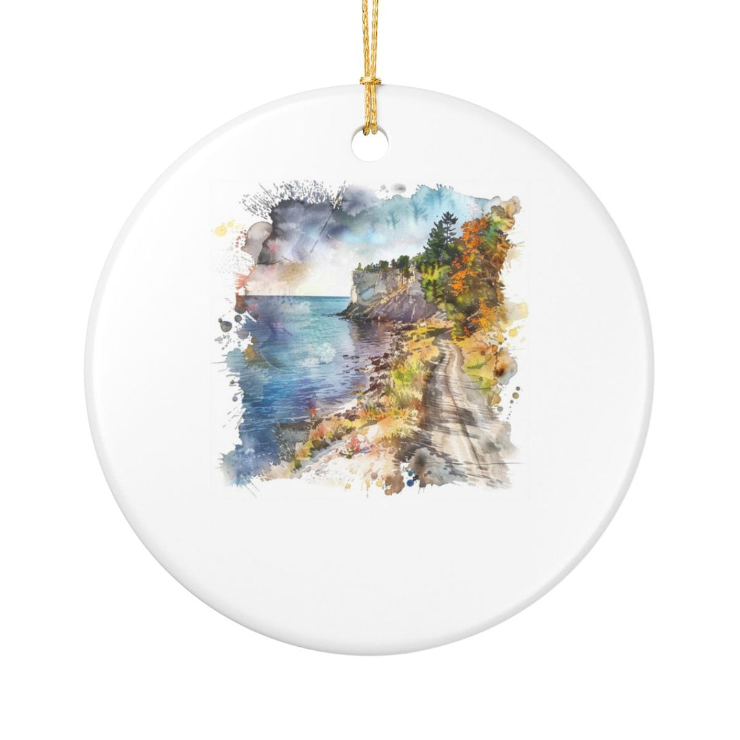 Door County Ornament: Unique Door County Souvenir, Door County Xmas Decor, and Authentic Door County Gift