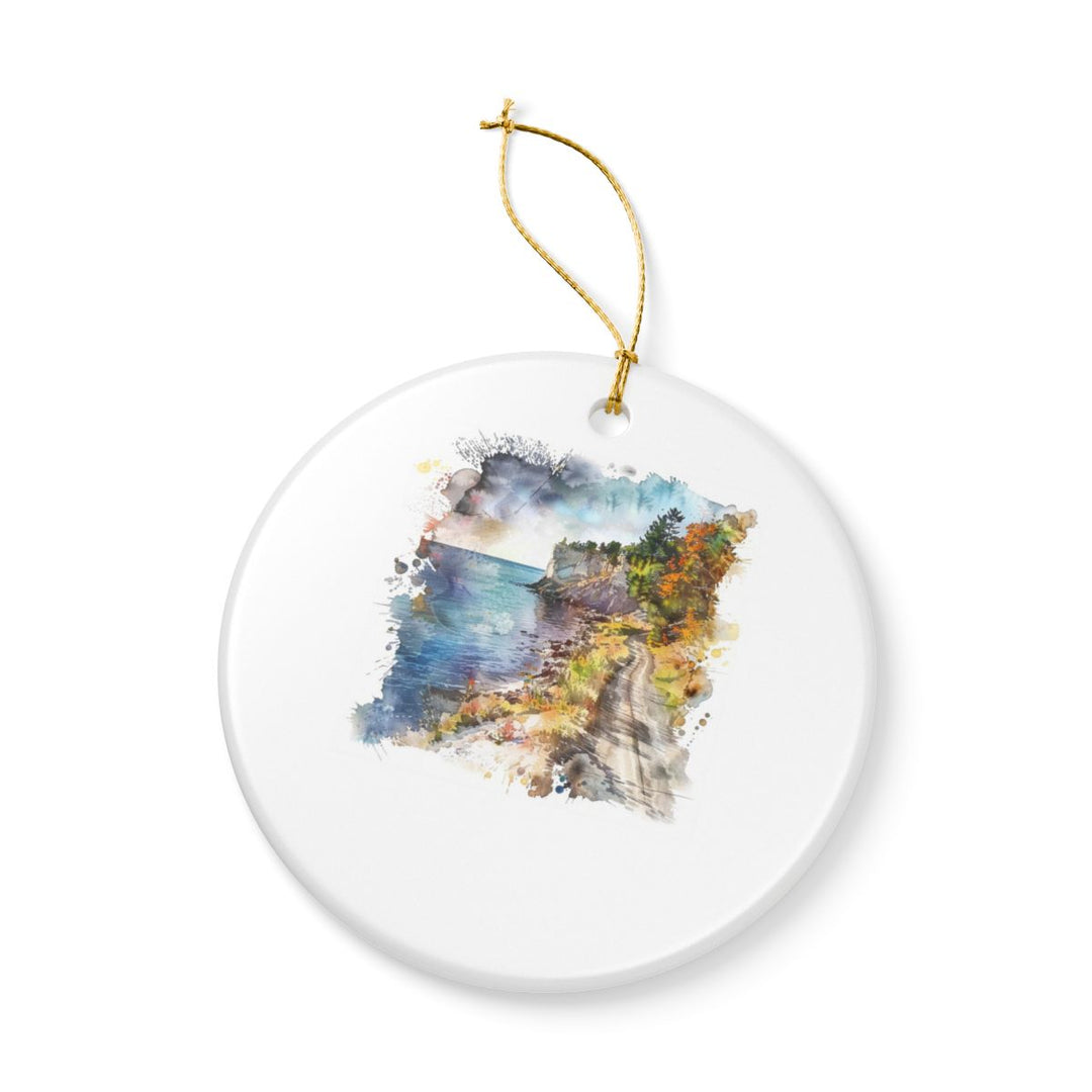 Door County Ornament: Unique Door County Souvenir, Door County Xmas Decor, and Authentic Door County Gift