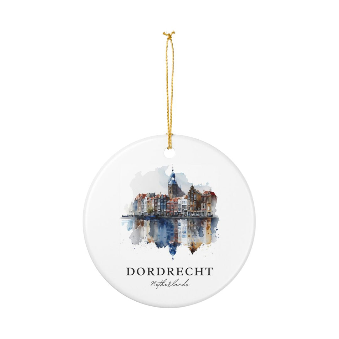 Dordrecht Netherlands Ornament: Unique Dordrecht Souvenir, Dordrecht Netherlands Xmas Decor, and Authentic Dordrecht Gift