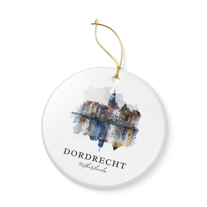 Dordrecht Netherlands Ornament: Unique Dordrecht Souvenir, Dordrecht Netherlands Xmas Decor, and Authentic Dordrecht Gift