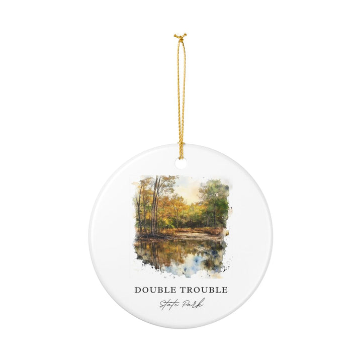Double Trouble State Park USA Ornament: Unique Double Trouble State Park Souvenir, Double Trouble State Park USA Xmas Decor, and Authentic Double Trouble State Park Gift