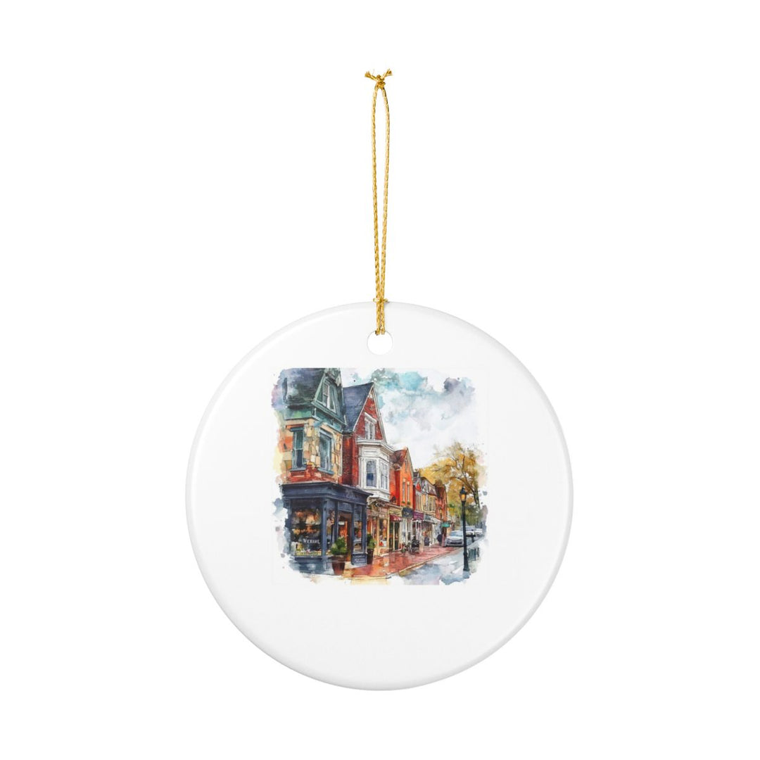 Doylestown PA USA Ornament: Unique Doylestown Souvenir, Doylestown Pennsylvania Xmas Decor, and Authentic Doylestown Gift