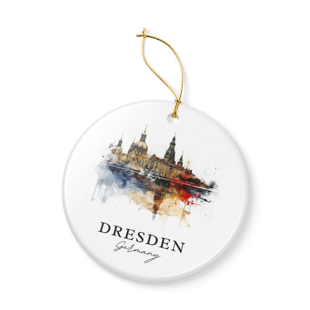 Dresden Germany Ornament: Unique Dresden Souvenir, Dresden Germany Xmas Decor, and Authentic Dresden Gift