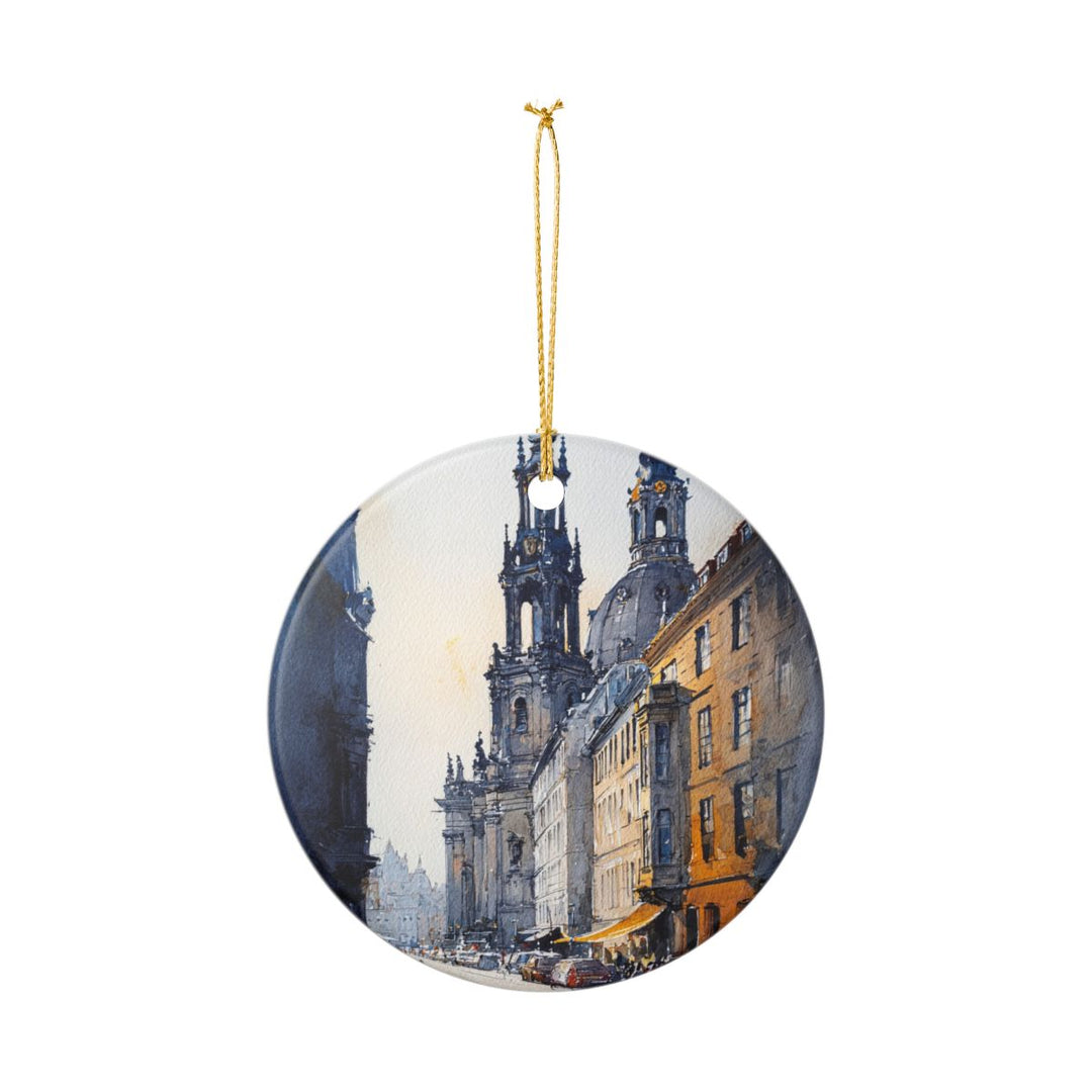 Dresden Germany Ornament: Unique Dresden Souvenir, Dresden Germany Xmas Decor, and Authentic Dresden Gift