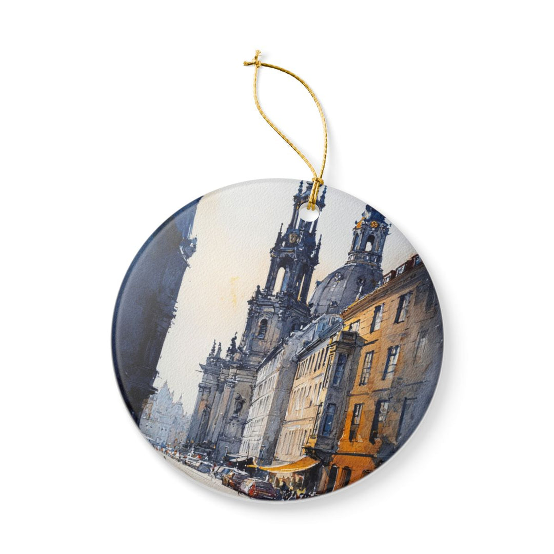 Dresden Germany Ornament: Unique Dresden Souvenir, Dresden Germany Xmas Decor, and Authentic Dresden Gift