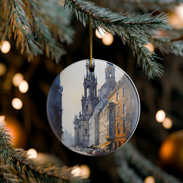 Dresden Germany Ornament: Unique Dresden Souvenir, Dresden Germany Xmas Decor, and Authentic Dresden Gift