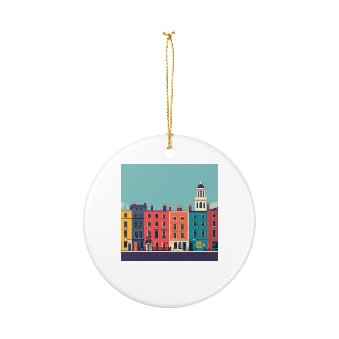 Dublin Ireland Ornament: Unique Dublin Souvenir, Dublin Ireland Xmas Decor, and Authentic Dublin Gift