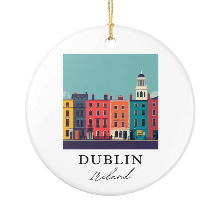 Dublin Ireland Ornament | Christmas Travel Souvenir Gift