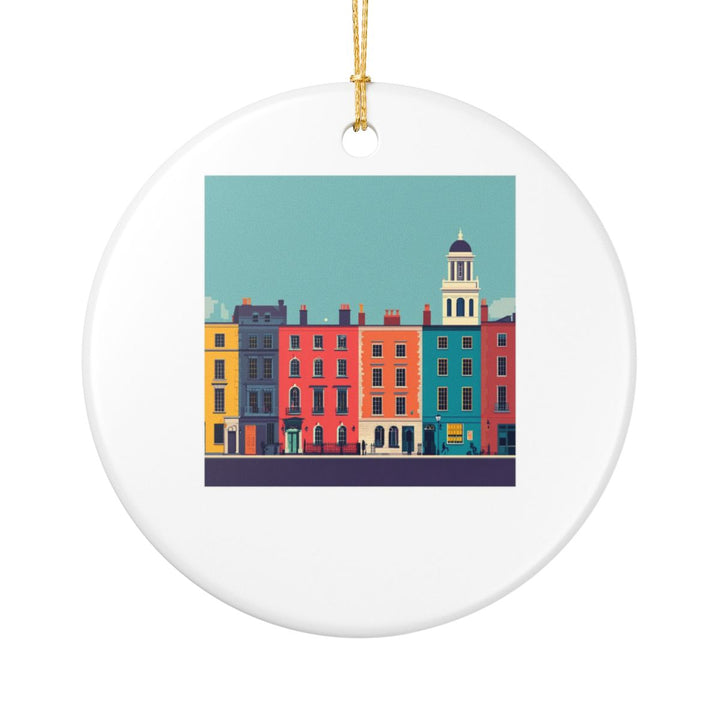 Dublin Ireland Ornament: Unique Dublin Souvenir, Dublin Ireland Xmas Decor, and Authentic Dublin Gift