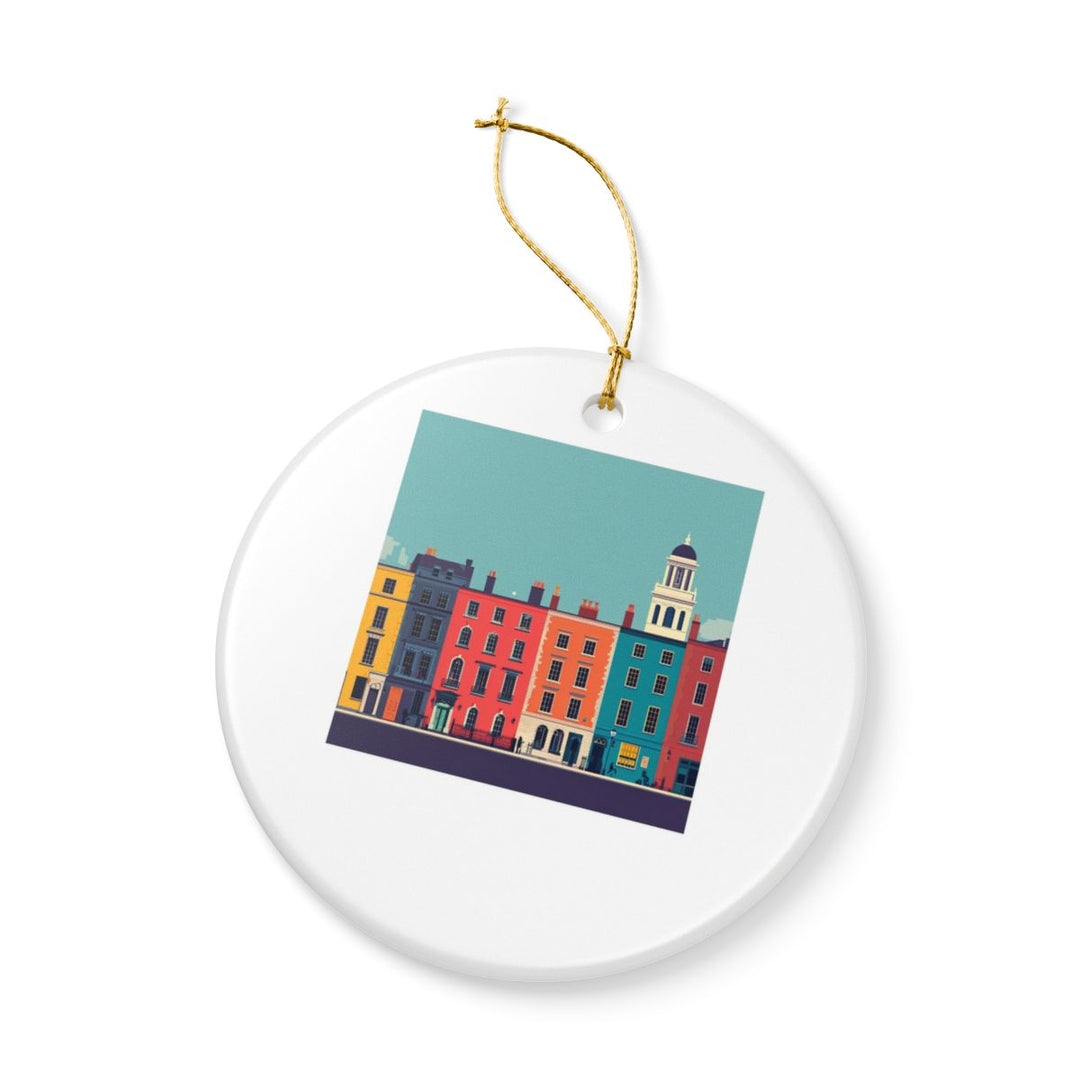 Dublin Ireland Ornament: Unique Dublin Souvenir, Dublin Ireland Xmas Decor, and Authentic Dublin Gift