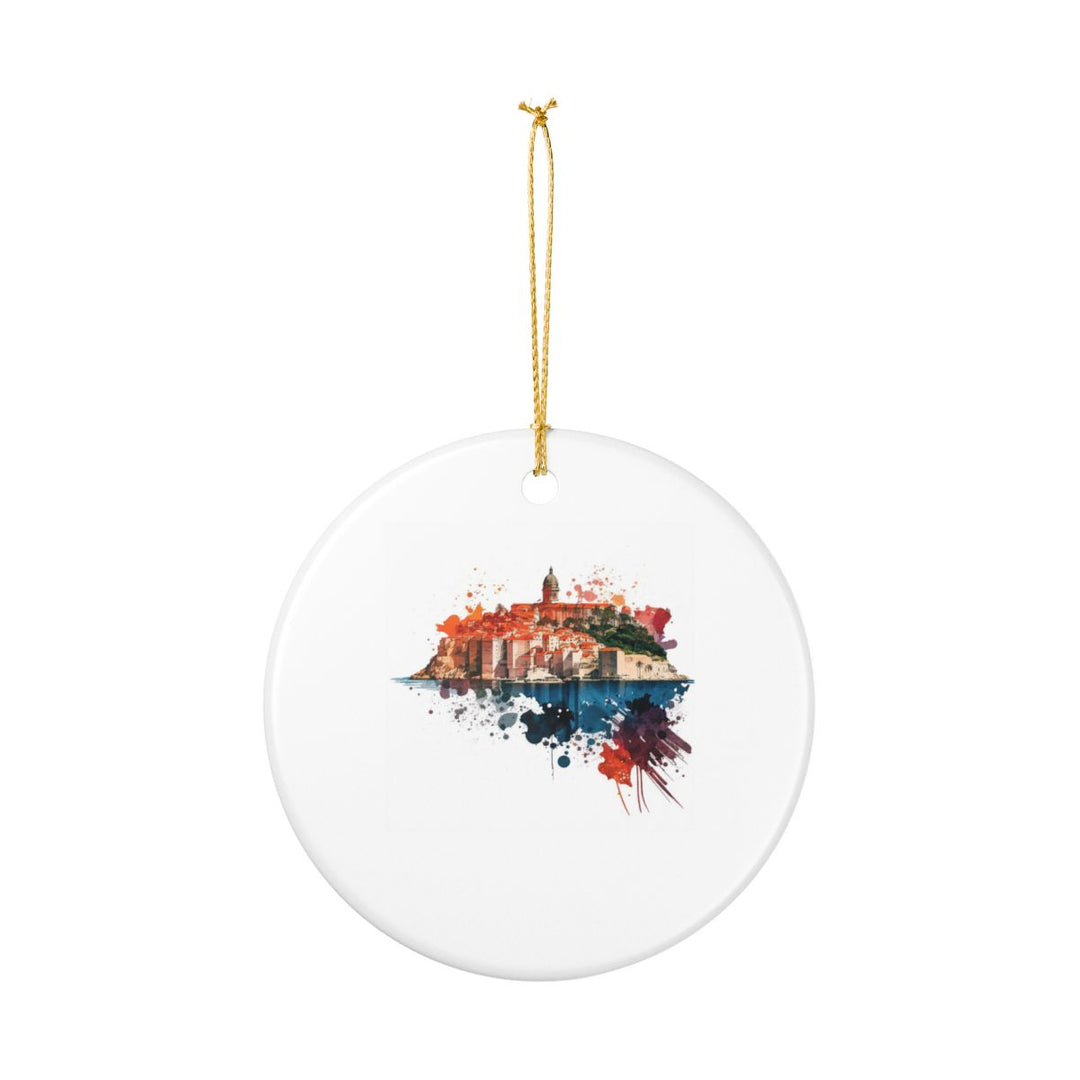 Dubrovnik Croatia Ornament: Unique Dubrovnik Souvenir, Dubrovnik Croatia Xmas Decor, and Authentic Dubrovnik Gift