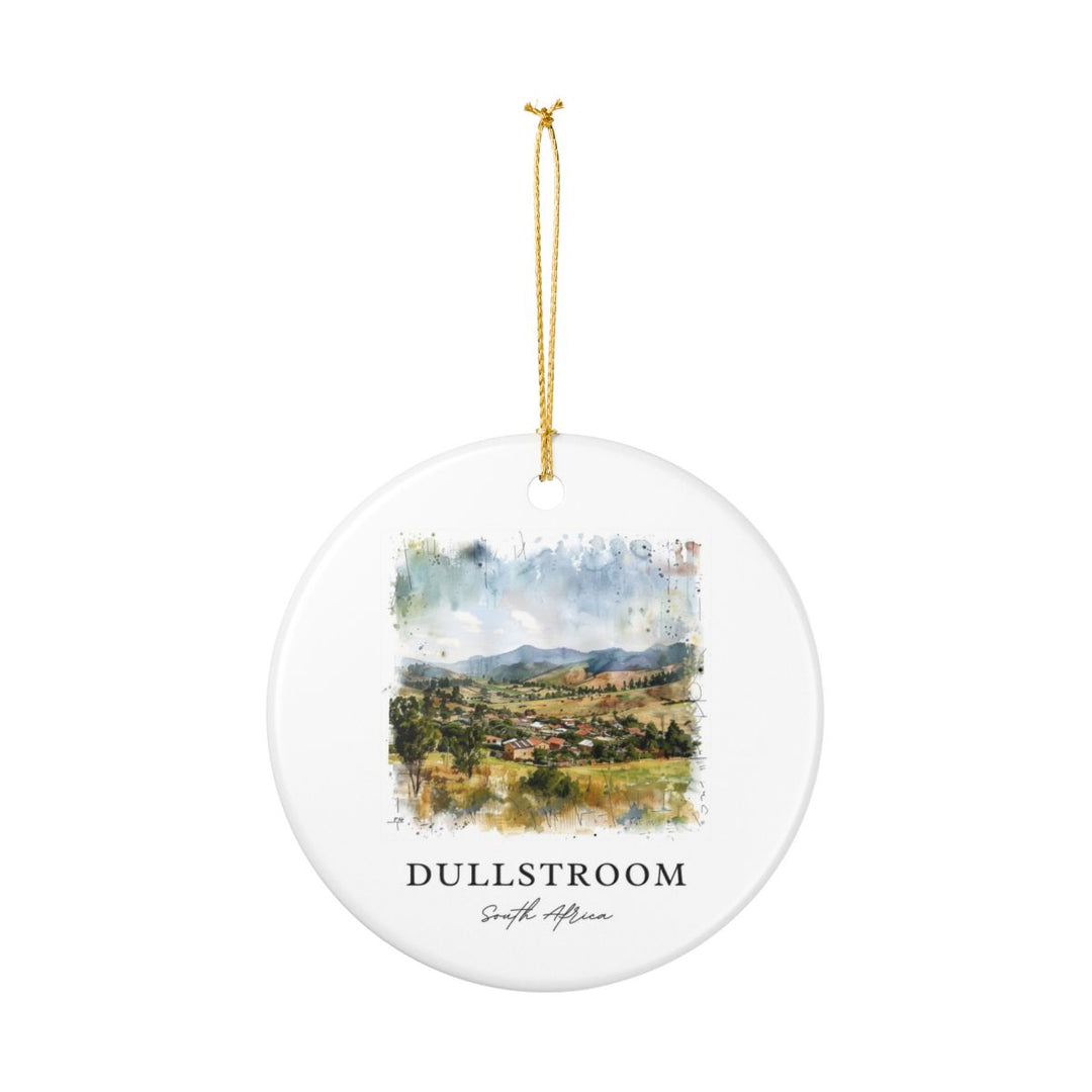 Dullstroom South Africa Ornament: Unique Dullstroom Souvenir, Dullstroom South Africa Xmas Decor, and Authentic Dullstroom Gift