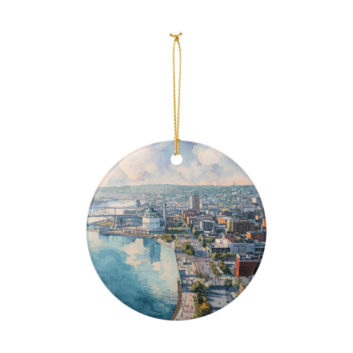 Duluth Minnesota Ornament: Unique Duluth Souvenir, Duluth Minnesota Xmas Decor, and Authentic Duluth Gift