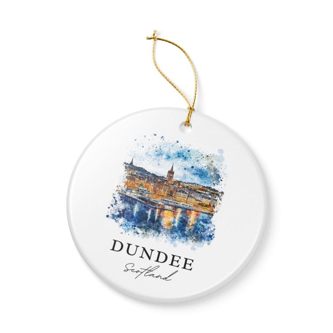 Dundee Ornament: Unique Dundee Souvenir, Dundee Xmas Decor, and Authentic Dundee Gift