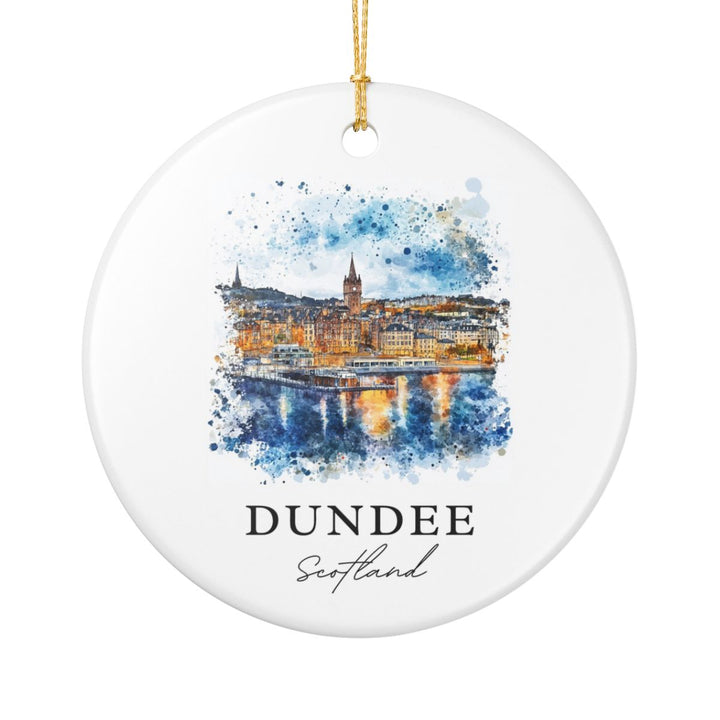 Dundee Ornament: Unique Dundee Souvenir, Dundee Xmas Decor, and Authentic Dundee Gift