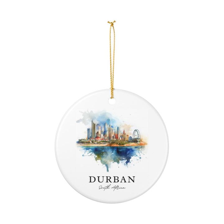 Durban South Africa Ornament: Unique Durban Souvenir, Durban South Africa Xmas Decor, and Authentic Durban Gift