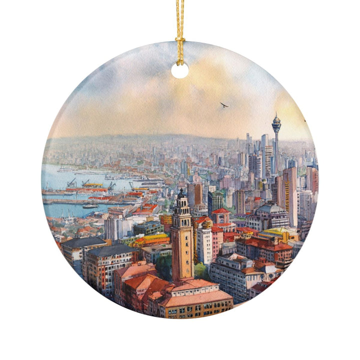 Durban South Africa Ornament: Unique Durban Souvenir, Durban South Africa Xmas Decor, and Authentic Durban Gift