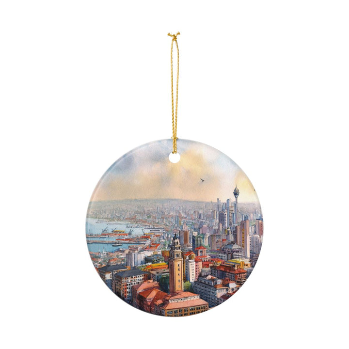 Durban South Africa Ornament: Unique Durban Souvenir, Durban South Africa Xmas Decor, and Authentic Durban Gift