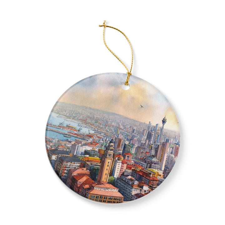 Durban South Africa Ornament: Unique Durban Souvenir, Durban South Africa Xmas Decor, and Authentic Durban Gift