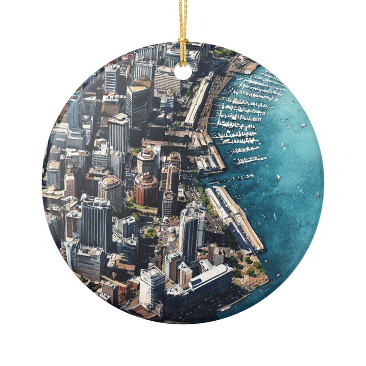 Durban South Africa Ornament: Unique Durban Souvenir, Durban South Africa Xmas Decor, and Authentic Durban Gift
