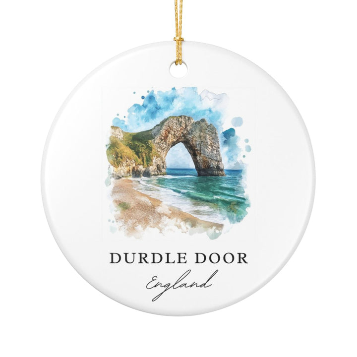 Durdle Door England Ornament: Unique Durdle Door Souvenir, Durdle Door England Xmas Decor, and Authentic Durdle Door Gift