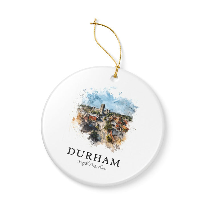 Durham North Carolina Ornament | Christmas Travel Souvenir Gift