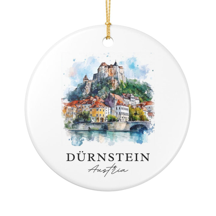 Durnstein Austria Ornament: Unique Durnstein Souvenir, Durnstein Austria Xmas Decor, and Authentic Durnstein Gift