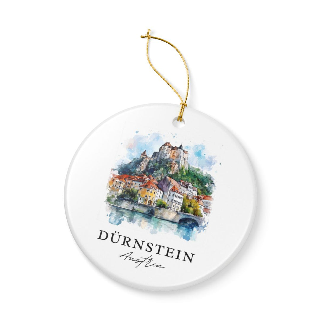 Durnstein Austria Ornament: Unique Durnstein Souvenir, Durnstein Austria Xmas Decor, and Authentic Durnstein Gift