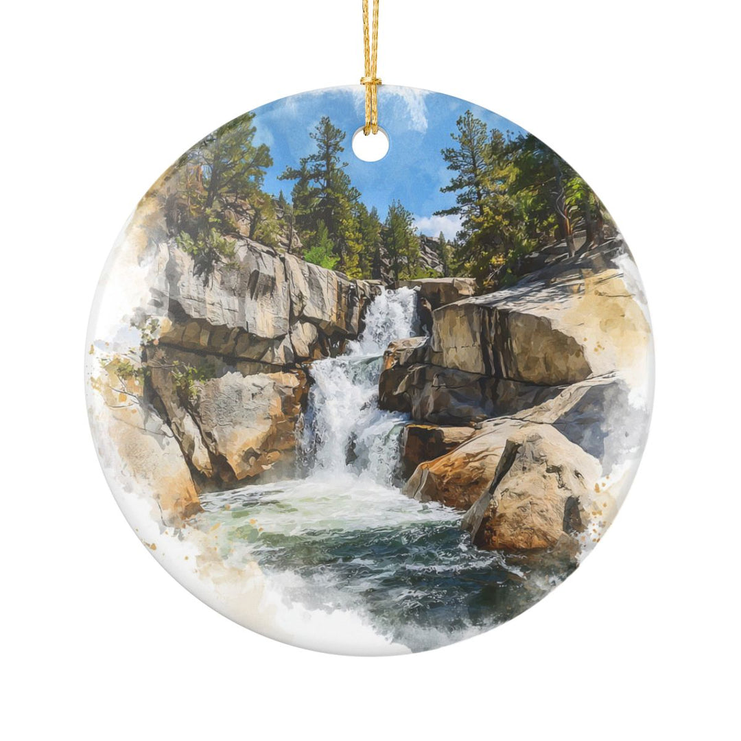Eagle Falls California USA Ornament: Unique Eagle Falls Souvenir, Eagle Falls California Xmas Decor, and Authentic Eagle Falls Gift