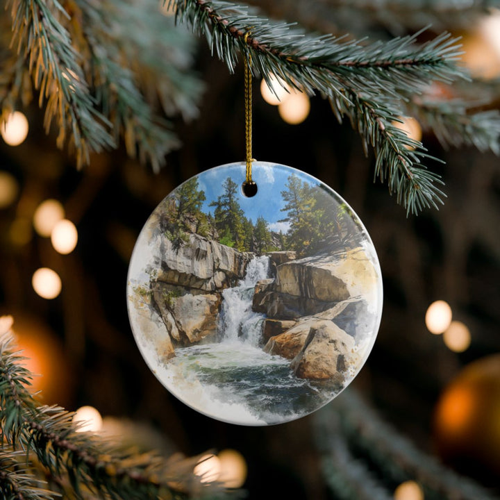 Eagle Falls California USA Ornament: Unique Eagle Falls Souvenir, Eagle Falls California Xmas Decor, and Authentic Eagle Falls Gift