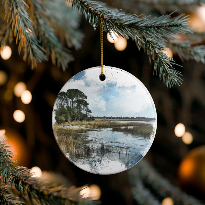 Eastern Shore Virginia USA Ornament: Unique Eastern Shore Souvenir, Eastern Shore Virginia Xmas Decor, and Authentic Eastern Shore Gift
