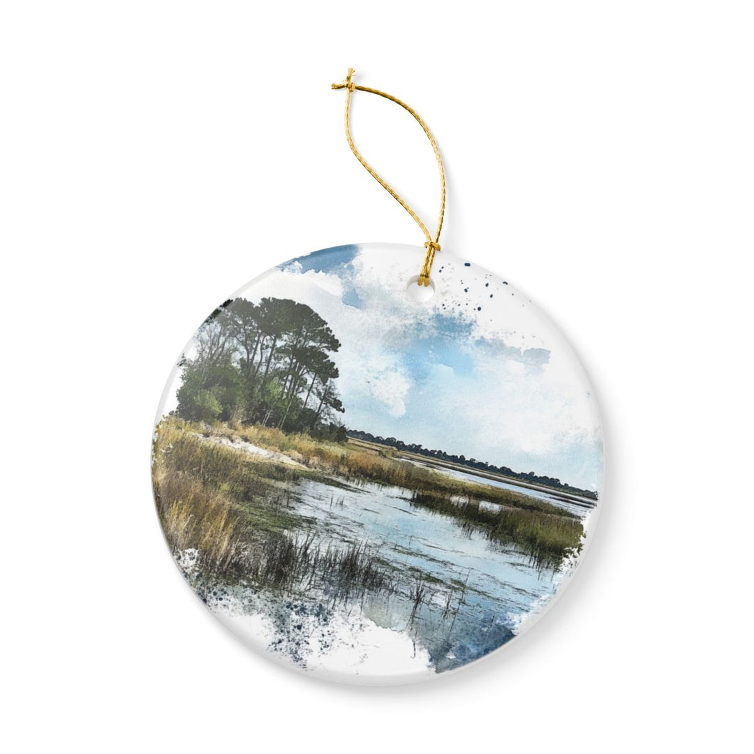 Eastern Shore Virginia USA Ornament: Unique Eastern Shore Souvenir, Eastern Shore Virginia Xmas Decor, and Authentic Eastern Shore Gift
