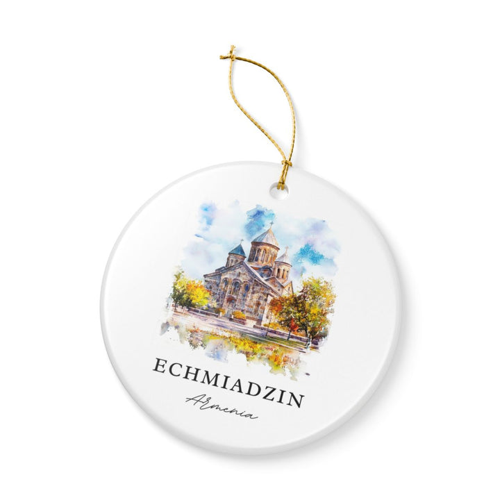 Echmiadzin Ornament: Unique Echmiadzin Souvenir, Echmiadzin Xmas Decor, and Authentic Echmiadzin Gift