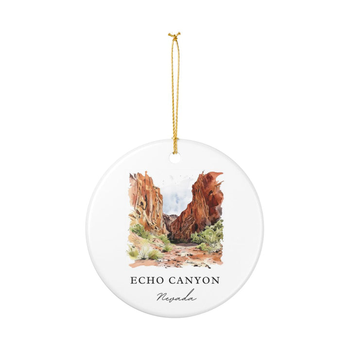 Echo Canyon Nevada United States Ornament: Unique Echo Canyon Souvenir, Echo Canyon Nevada Xmas Decor, and Authentic Echo Canyon Gift
