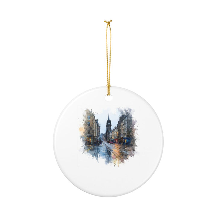 Edinburgh Scotland Ornament: Unique Edinburgh Souvenir, Edinburgh Scotland Xmas Decor, and Authentic Edinburgh Gift