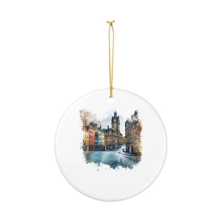 Edinburgh Scotland Ornament: Unique Edinburgh Souvenir, Edinburgh Scotland Xmas Decor, and Authentic Edinburgh Gift