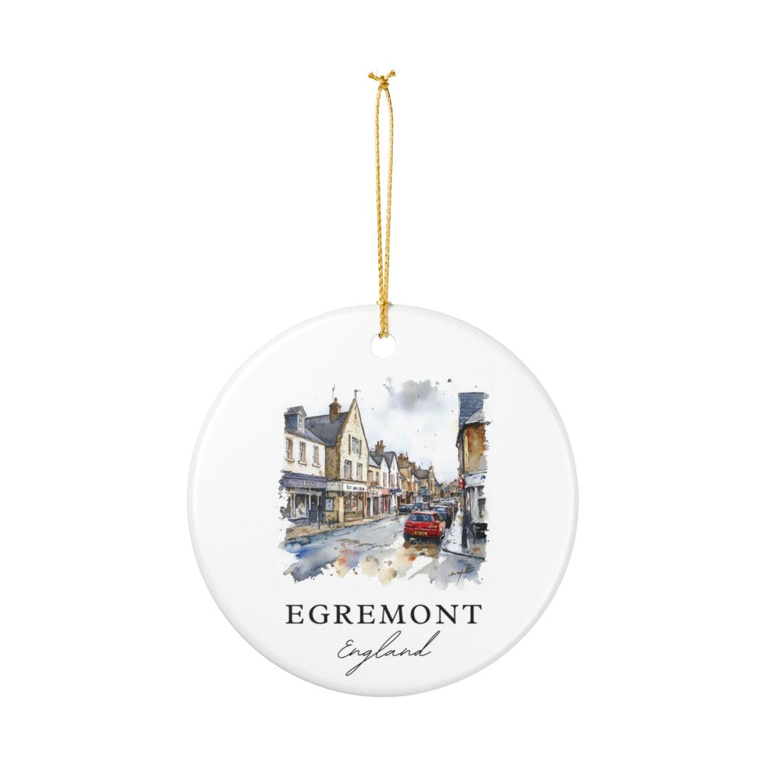 Egremont England Ornament: Unique Egremont Souvenir, Egremont England Xmas Decor, and Authentic Egremont Gift