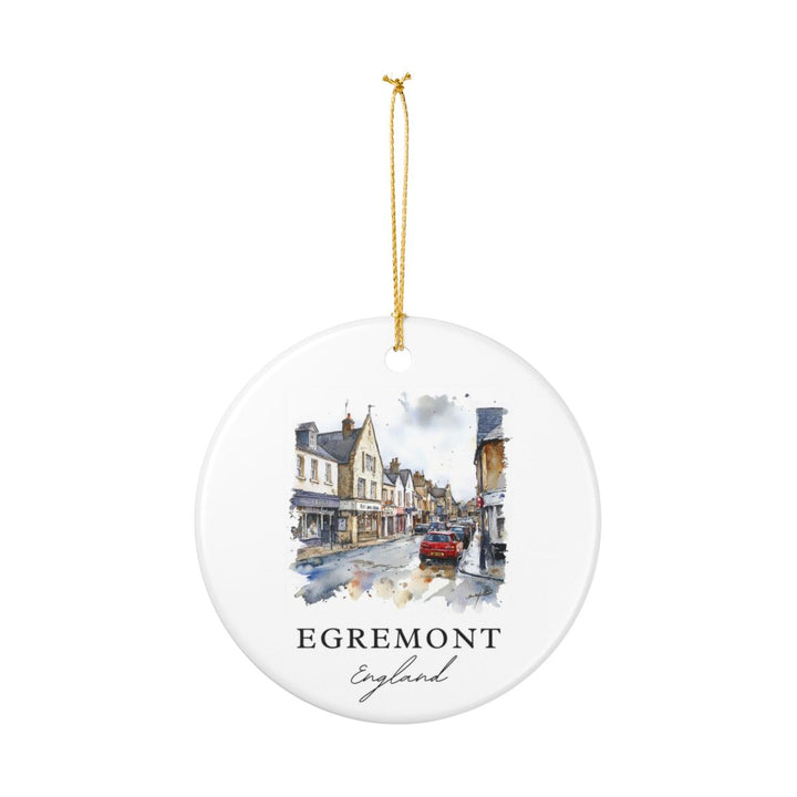 Egremont England Ornament: Unique Egremont Souvenir, Egremont England Xmas Decor, and Authentic Egremont Gift