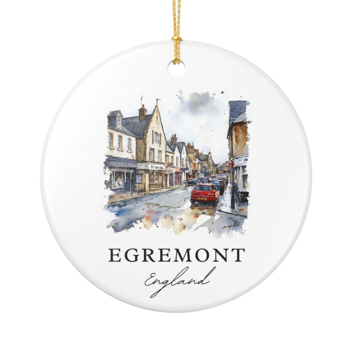 Egremont England Ornament: Unique Egremont Souvenir, Egremont England Xmas Decor, and Authentic Egremont Gift