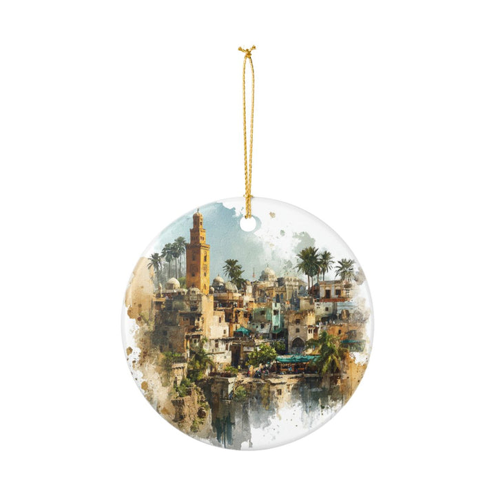 Egypt North Africa Ornament: Unique Egypt North Africa Souvenir, Egypt North Africa Xmas Decor, and Authentic Egypt North Africa Gift