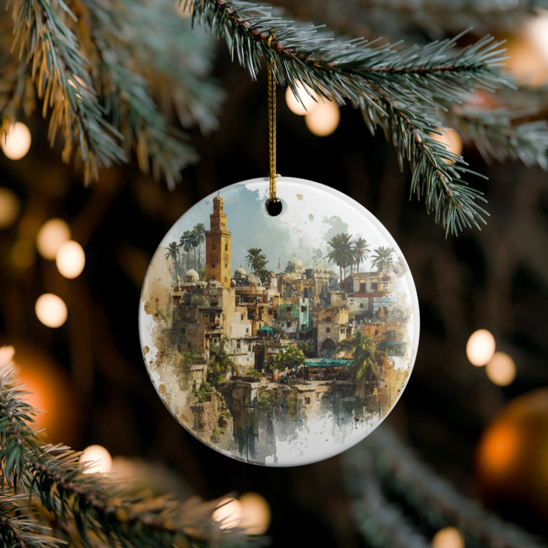 Egypt North Africa Ornament: Unique Egypt North Africa Souvenir, Egypt North Africa Xmas Decor, and Authentic Egypt North Africa Gift
