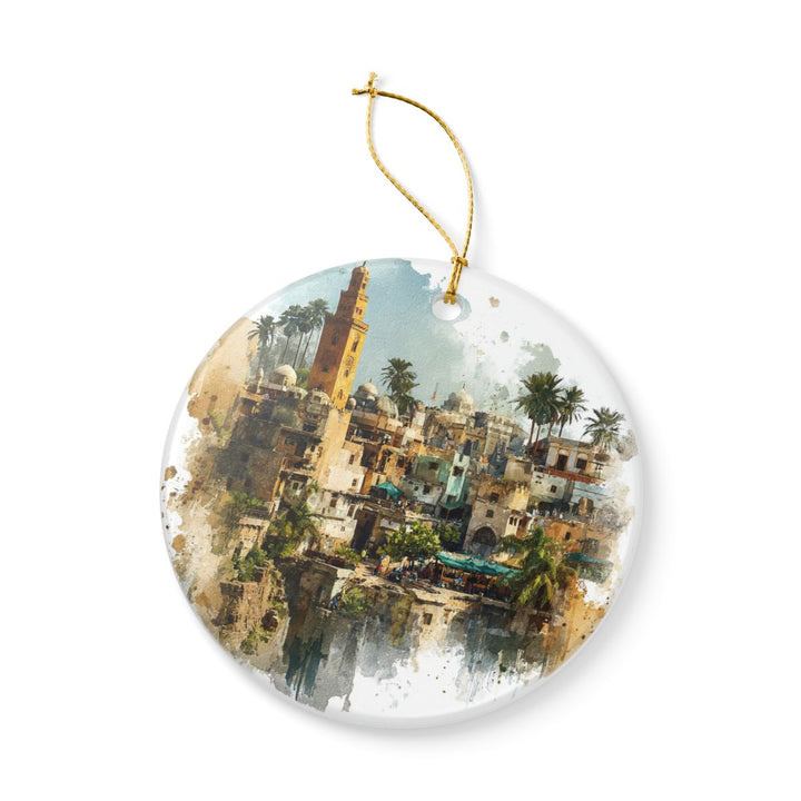 Egypt North Africa Ornament: Unique Egypt North Africa Souvenir, Egypt North Africa Xmas Decor, and Authentic Egypt North Africa Gift