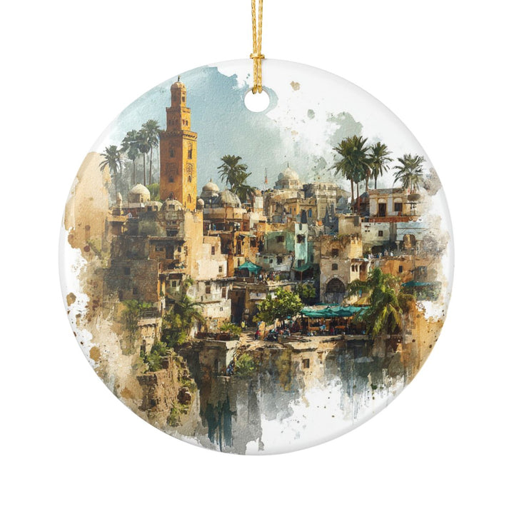 Egypt North Africa Ornament: Unique Egypt North Africa Souvenir, Egypt North Africa Xmas Decor, and Authentic Egypt North Africa Gift