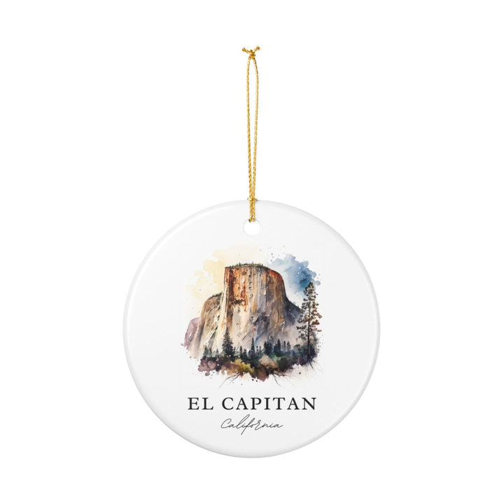 El Capitan Ornament: Unique El Capitan Souvenir, El Capitan Xmas Decor, and Authentic El Capitan Gift