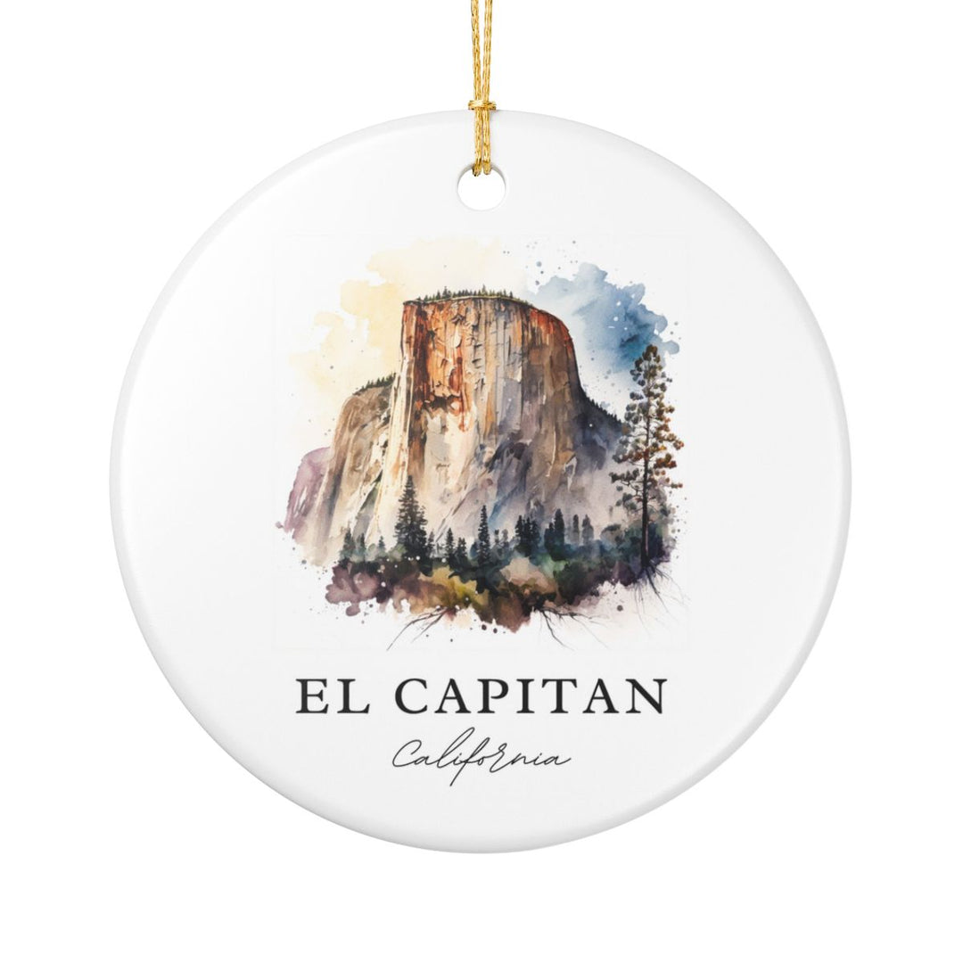 El Capitan Ornament: Unique El Capitan Souvenir, El Capitan Xmas Decor, and Authentic El Capitan Gift