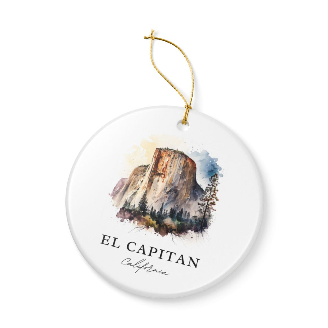El Capitan Ornament: Unique El Capitan Souvenir, El Capitan Xmas Decor, and Authentic El Capitan Gift