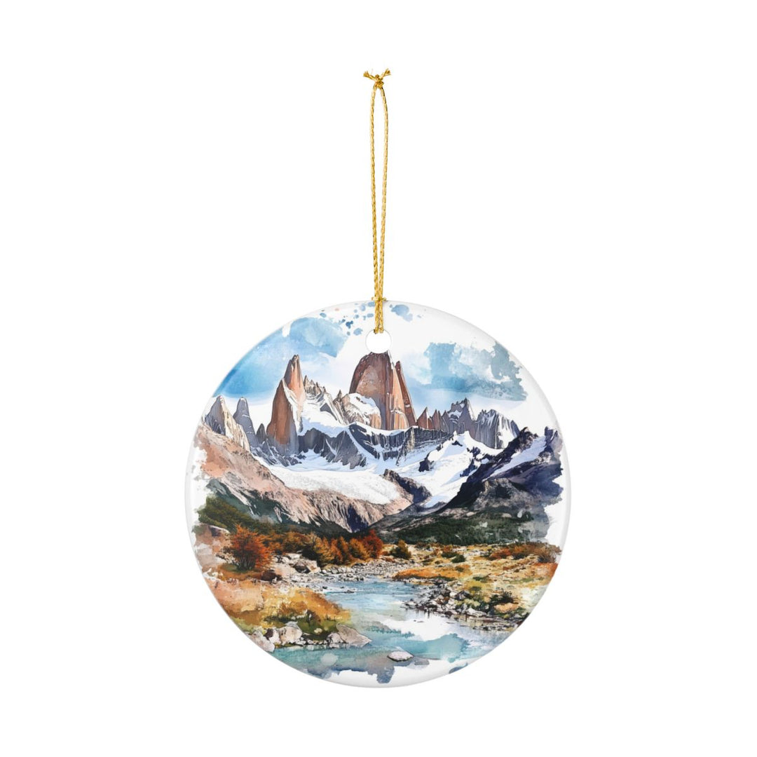 El Chalten Ornament: Unique El Chalten Souvenir, El Chalten Xmas Decor, and Authentic El Chalten Gift